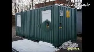 wc container , санитарный контейнер www.modulehouses.lv