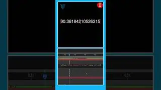 decimal value round off via expression in after effects tutorial #aftereffectstutorial #shorts