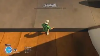 Crazy  jump in skate.