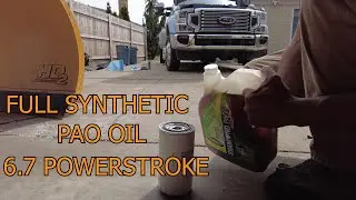 6.7 POWERSTROKE oil change is REALLY EASY!