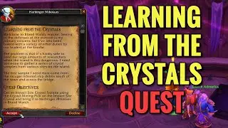 Learning From The Crystals Quest (WoW TBC)