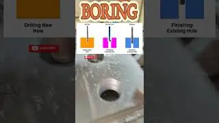 Boring Operations #cnc #boring #jobwork #steelindustry #lathework #machining