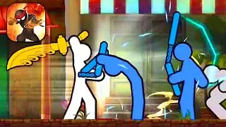 One Finger Death Punch: battle world | Android Action Gameplay