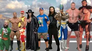 WWE Wrestlers Height Comparison
