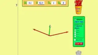 Graphical addition of vectors