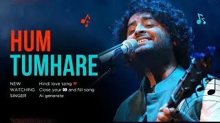 Close Your Eyes 😍 | Hum Tumhare | Soulful Hindi Love Song 💔 | AI Generated Song