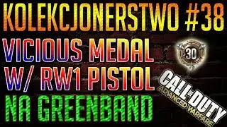Cod AW Vicious Medal w/ RW1 Pistol! Kol #38(PS4 Gameplay)