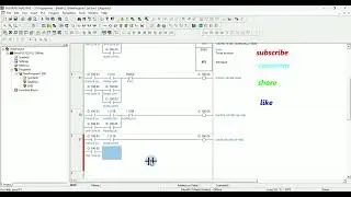 OMRAN PLC CX-PROGRAMMER [ SHEARING MACHINE LAST PART ] PROGRAMMING