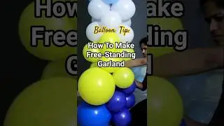 How to Make Free Standing Garland #youtubeshorts #shortfeed #shorts #diy #decor #tips #hack