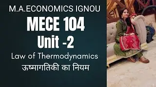MECE 104|Law of Thermodynamics by SHIVANGI BHATT 