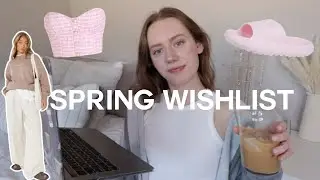 spring clothing wishlist for 2022 | neutral + pastel items for casual fashion