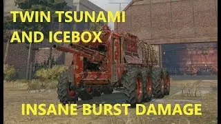 Crossout Lets Build! TSUNAMI AND ICEBOX - ONESHOT MACHINE