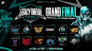 [Live🔴]LEGACY ONE DAY FINAL DAY 208#freefirelive  #garenafreefire #caster