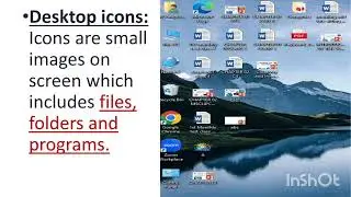 Definition of Desktop,Icon,File,folder#keyboard series by OUP-Class 3 chapter 01