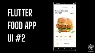 Food App Flutter UI Design #2 - Flutter Tutorial