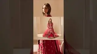 Jazmin Luxury Chiffon Unstitched 3 Pc Embroidered Collection WF-25-03 Rose Rediance