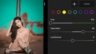 Lightroom Aqua And Brown Tone Photo Editing - Lightroom Best Photo Editing
