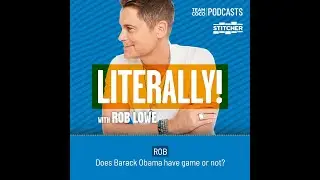 Magic Johnson On Barack Obama's Basketball Skills | Literally! with Rob Lowe