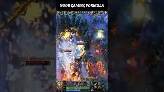 LEARN THIS ! Slardar Pro Midone Perfect Stun! How Pro handle Crucial Situation!  #dota2 #dota2shorts
