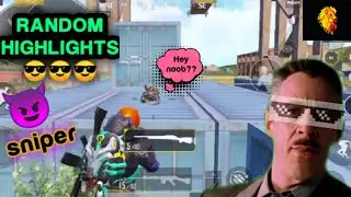 Some random highlights of [PUBGM] this week😘😘😘[SNIPER OP]
