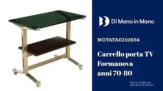 Carrello Porta TV Formanova Anni 70-80