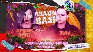 WWE 2K24: Amber Reed vs. RVW | RPRO Paradise Bash - 4 Count Sapphire Championship