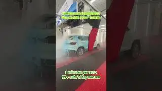 24/7 operation, automatische wasbeurt, ongeacht weer of tijd.#wasstraat #autowassen #autowasstraat