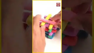 Lean How to Make Play Doh House #stepbystep #diy #playdoh #forkids #preschool