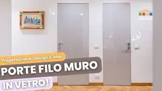 Porte Filo Muro Design in Vetro 🪁: Tutti i Dettagli! #Doors #InteriorDesign #Tips