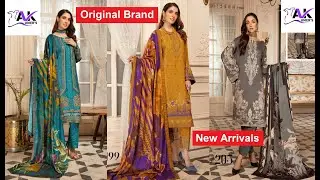 Johra Embroidered Peach Leather | Tarz | Johra Winter Collection 2021 | Winter Suits Uk
