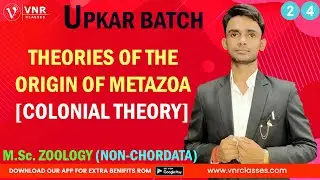 [24] THEORIES OF THE ORIGIN OF METAZOA -01 | M.Sc. SEMESTER- I | ZOOLOGY | UPKAR BATCH ....