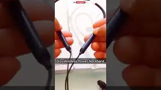Dizo Wireless Power - Neckband | dizo wireless power unboxing | dizo wireless earphones #shorts