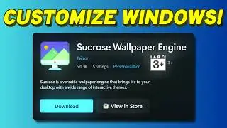 Want The Best Free Wallpaper Engine for PC? You Should Try Sucrose Wallpaper Engine!
