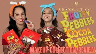 I Heart Revolution X Peebles Flintstones Makeup Collection | Unboxing, First Impression & Reviewing.