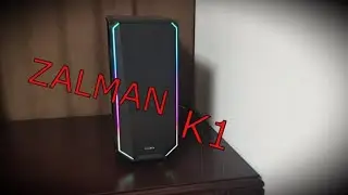 ZALMAN K1 корпус с RGB LED подсветкой из Rozetka. ZALMAN K1 ATX Mid-Tower Computer Case