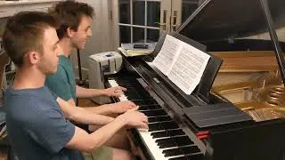Jeremy and Andrew Becker Mozart for four hands