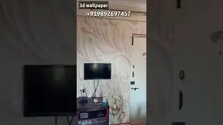 how to hang 3d wallpaper, 100000😘 available design, #3dwallpaper #shorts #trading