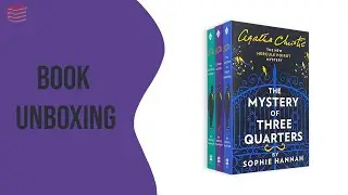The New Hercule Poirot Mysteries (Agatha Christie) 3 Book Set by Sophie Hannah - Book Unboxing