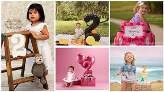 2 Year Baby Photoshoot Ideas 2025 || Second Year Birthday Photoshoot Ideas ||2nd Birthday Photoshoot