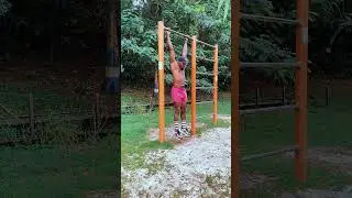 Fresh air, fresh grind. The park is my gym.#OutdoorWorkout #BodyTransformation #Kingebenfit