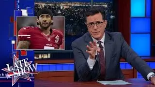 Colin Kaepernick's Bold Stance is Technically a Bold Sits