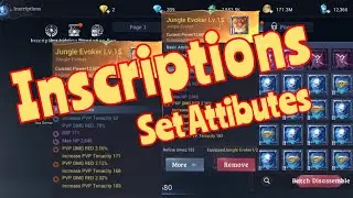 MU Origin 3 Inscriptions Set Attributes Bonus Unlock