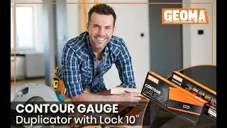 Contour Gauge Shape Duplicator with Metal Lock 10