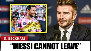 Beckham's Confession About Messi That No One Expected