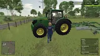 Gras für Silage einsammeln 🚜🐄|LS25|