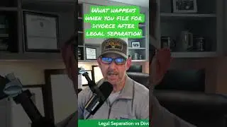 What Happens When You File for Divorce After Legal Separation : Santa Clarita Divorce #divorce661