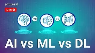 Live - 1 | Artificial Intelligence vs Machine Learning vs Deep Learning | AI vs ML vs DL | Edureka