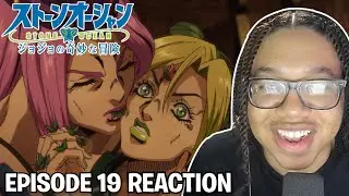 ANASTASIA RIZZING UP JOYLNE?! | JoJo Bizarre Adventure Stone Ocean Episode 19 Reaction