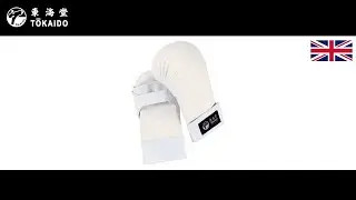 Tokaido Karate Gloves Shotokan, white