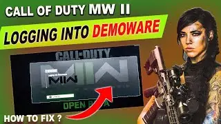 LOGGING INTO DEMOWARE #fix | Cod #Modern Warfare 2 | Fix #login problem || By borntoplaygames